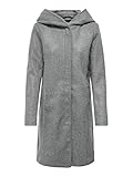 ONLY Damen Übergangsmantel Newsedona grau L