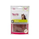 Futter Shuttle Katzenleckerlie. Katzensnack. Enten-Sticks für die Katze. Eines der hochwertigsten Katzenleckerlies für die Katze. Mit T
