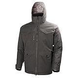 Helly Hansen Herren Arctic CHILL wasserdichte Parka, Schwarz Ebony, S