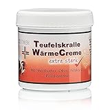 Teufelskralle Salbe I CristinenMoor Teufelskralle WärmeCreme extra stark I Balsam für Nacken und Schultern I bei Verspannung