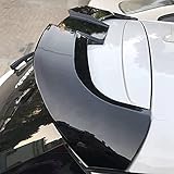 Auto Heckspoiler Spoiler Flügel für Opel Astra K Spoiler 2015 2016 2017 2018,ABS/Kohlefaser Kofferraum Heckspoilerlippe Fensterlippe Windschutzscheibenflügel Modifikation Styling Zubehö