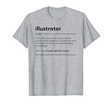 Lustige Definition des Illustrators T-S