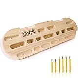 POWER GUIDANCE Trainingsboard Kletterboard Fingerboard Griffboard für Einsteiger ins Klettertraining griffbrett Klettern Geeignet für Boulder Trainingsg