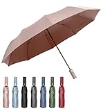 Sapor Design® Regenschirm mit UV-Schutz (50) & Lotus Effekt (2 in 1) | sturmfest, kompakt, Auf-Zu-Automatik | edler & eleganter Schirm | stilvoller Taschenschirm (Umbrella) R