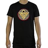 ABYstyle – YU-GI-Oh! – T-Shirt Puzzle des Millenium Herren MC Black – New Fit Gr. S, Schw