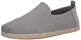 TOMS Herren Deconstructed Alpargata Rope Slipper, Grau, 40.5 EU