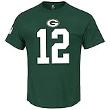 Majestic Athletic NFL Football T-Shirt Trikot Damen Women Oakland Raiders Derek Carr,Grün,XXL