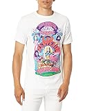 Led Zeppelin Men's Electric Magic T-Shirt, White, M