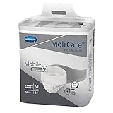 MoliCare Premium Mobile Einweghose: Diskrete Anwendung bei Inkontinenz für Frauen und Männer; 10 Tropfen, Gr. M (80-120 cm Hüftumfang), 14 Stück