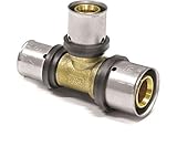 Pipetec Pressfitting T Stück 20x20x16 mm TH Kontur Verbundrohr, DVGW, TH