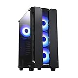 Chieftec Hunter Gaming-Chassis ATX, Schwarz, GS-01B-O