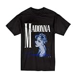 Madonna True Blue Vintage Gildan T-Shirt Size S-2XL Black Color 39
