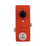 Dyna Kompressor E-Gitarre Effektpedal Mini Einzelnes Effekt mit Echter Byp