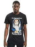 Mister Tee Herren Eminem Hooded Show Tee T-Shirt, Schwarz (Black 00007), Large (Herstellergröße: L)