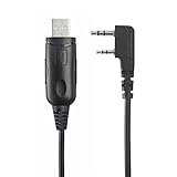 Radioddity RD-201 USB Programmierkabel Support Windows 10, für BaoFeng, TYT, WouXun, Yaesu und Kenwood Funkgerät, UV5R, UV-5RTP, GT-3, GT-3TP, GT-5, GT-5TP, BF-888S, BF-F8HP, UV-82H