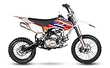 CENKOO-140H 140cc 17/14' Ölkühlung Cross Dirt Bike Pit Bike Schw