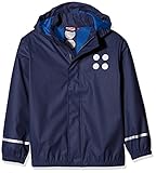 Lego Wear Jungen Regenjacke Lego Jonathan 101-19456, Einfarbig, Gr. 116, Blau (Dark Navy 589)