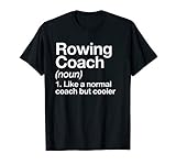 Rudern Coach Funny Sport Definition Trainer T-S