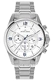 Jacques Lemans Herren-Chronograph Weiß 1-2118E
