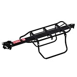 Ejoyous Fahrrad-Heckträger, Fahrrad-Schnellspanner Fahrrad-Gepäck-Sitz mit Schutzblech Fahrradzubehör für Gepäckträger für Gepäck