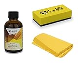 Liquid Elements ECO Shield Keramikbeschichtung 50 ml + Applikator Block gelb + 10er Set S