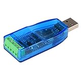 Greluma USB Konverter,Industrieller USB zu RS485 Konverter mit CH340 Chip Kompatibel mit Windows XP/WIN7/WIN8/WIN10/Vista/Linux/Mac OS X
