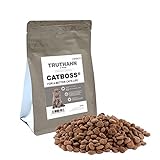 CATBOSS Trockenfutter speziell für heranwachsende, Junge Katzen (Kitten 2-12 Monate) | getreidefreie Rezeptur | Truthahn & Huhn (300 g)