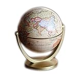 YUXIwang World Globe. Swivel Globus Early Education auf Englisch, um die antike Wege w
