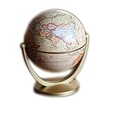 YUXIwang World Globe. Swivel Globus Early Education auf Englisch, um die antike Wege w