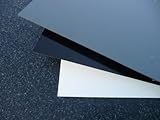 Platte aus Hart PVC, 1000 x 495 x 2 mm schwarz Zuschnitt alt-intech®