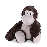 NICI 44949 Kuscheltier Gorilla 20 cm Plüschtier für Mädchen, Jungen & Babys – Flauschiges Stofftier zum Kuscheln & Spielen – Kuscheliges Schmusetier der Zoo Friends Kollek