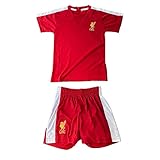 source lab ltd Fußball-Set Mohamed Salah, Nummer 11, Trikot + Shorts, erste Teilung, offizielle Replika, Größen für Erw
