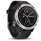 Garmin vívoactive 3 GPS-Fitness-Smartwatch - vorinstallierte Sport-Apps, kontaktloses Bezahlen mit Garmin Pay, Schwarz-Silb