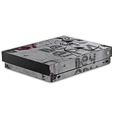 DeinDesign Skin kompatibel mit Microsoft Xbox One X Aufkleber Folie Sticker Frau Zeichnung Fashion M