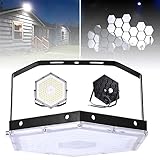 ZH-VBC 100W LED UFO Industrielampe, LED Werkstattlampe 10000LM Kaltweiß 6000-6500K IP65 Wasserdicht LED High Bay Licht für Deckenleuchte, Hallenbeleuchtung, Werkstattbeleuchtung