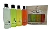 Whirlpoolduft 4 x 250ml - Caipirinha, Mojito, Pina Colada, Sex on the beach - karibischer Flair für den heimischen Whirlpool in attraktiver Umverpackung