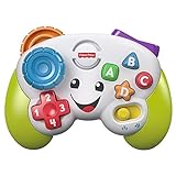 Fisher-Price FWG14 - Lernspaß Spielzeug-Videospiel-Controller zum Erlernen von Zahlen, Farben und Formen, Babyspielzeug ab 6 M