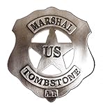 Denix US-Marshall Badge Tombstone Sheriff Stern Cowboy W