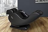 WELCON Massagesessel EASYRELAXX in SCHWARZ - 3D Massagestuhl mit Neigungsverstellung elektrisch Automatikprogramme Knetmassage Klopfmassage Rollenmassage Sessel Massag