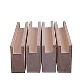 Möbelaufsteher Betterhöher Möbelerhöhung,Bed Risers Holz, Erhöht die Möbelhöhe um 10 cm,Nut Innendurchmesser 3cm, 4er-S