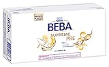 BEBA SUPREME PRE Anfangsmilch: trinkfertige Portionsflaschen, mit Omega 3, 6er Pack (32 x 70 ml)