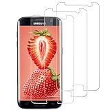 Panzerglas Displayschutzfolie für Samsung Galaxy S7, 9H Härte, Anti-Kratzen,0.33mm Ultra-klar, Anti-Fingerabdruck, Ultrabeständig, Anti-Bläschenm, Schutzfolie für Samsung S7-[3 Stück]