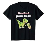 Kinder Großer Bruder TShirt Jungen Dinosaurier Geschenk Shirt T-Rex T-S
