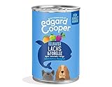 Edgard Cooper natürliches Premium Nassfutter für Adult Hunde in Dosen - 6 x 400g - Lachs & Forelle - g
