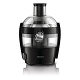 Philips Entsafter – 500W, 1.5L, NutriU-Rezepte-App, QuickClean (HR1832/00)