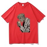 JFLY Attack On Titan Zeke Jaeger Muster T-Shirt Japan Manga Sommer Männer Frauen Casual Lose T-Shirt Herren Retro F