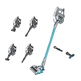 Hoover H-FREE 300 Hydro, HF322YHM Akku-Staubsauger, 3 in 1, Saugen & Wischen, Bis zu 40 Min., beutellos, freistehend, Dual-LED-Beleuchtung, Direkt-Impuls-Motor, Schnellladen in nur 2,5 S