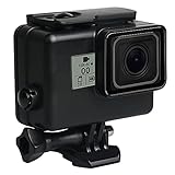 Wasserdichtes Gehäuse für GoPro Hero 7 schwarz, Unterwasser-Taucher-Schutzgehäuse, kompatibel mit Go Pro Hero 6/5 Sport-Action-Kamera, Schw