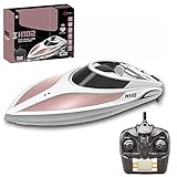 ITop Ferngesteuertes Boot WL915, 2.4 GHz 4CH Hochgeschwindigkeit RC Boot mit Wasserkühlsystem, Rennboot Spielzeug für Kinder und Erw