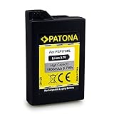 PATONA Akku kompatibel mit Sony PSP-1000 PSP-1000G1 PSP-1000G1W PSP-1000K PSP-1000KCW
